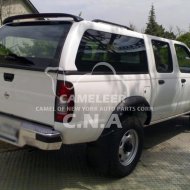 Rear Fiberglass Canopy for Nissan Pickup D22 with Fixed Side Glasses